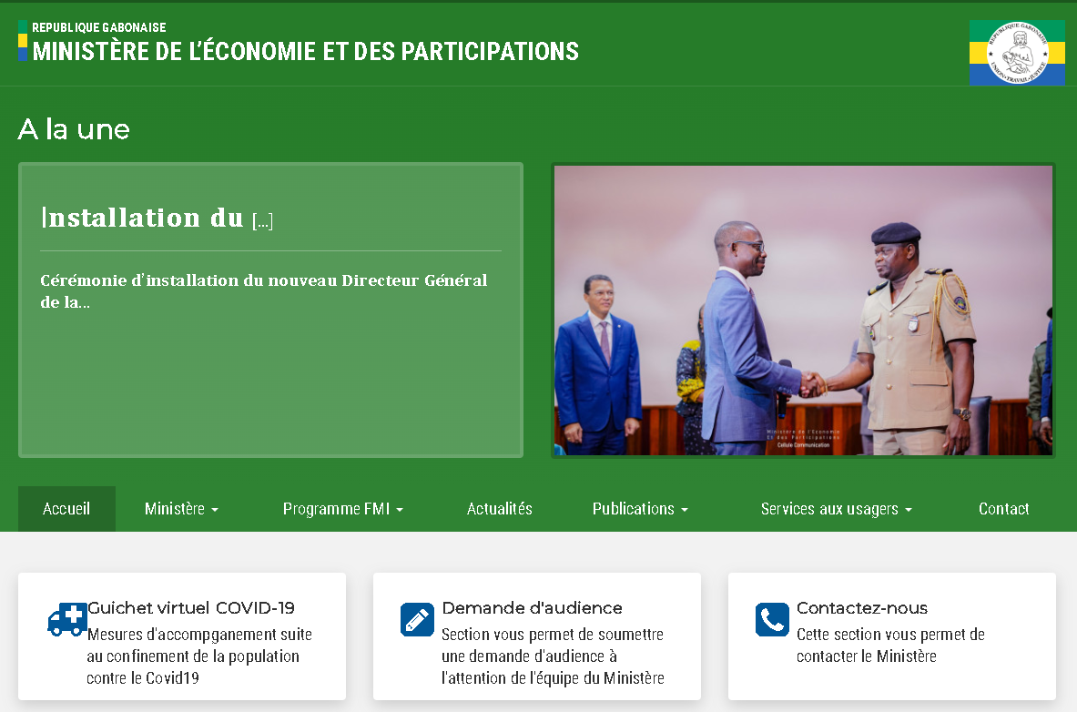 Site du Ministère